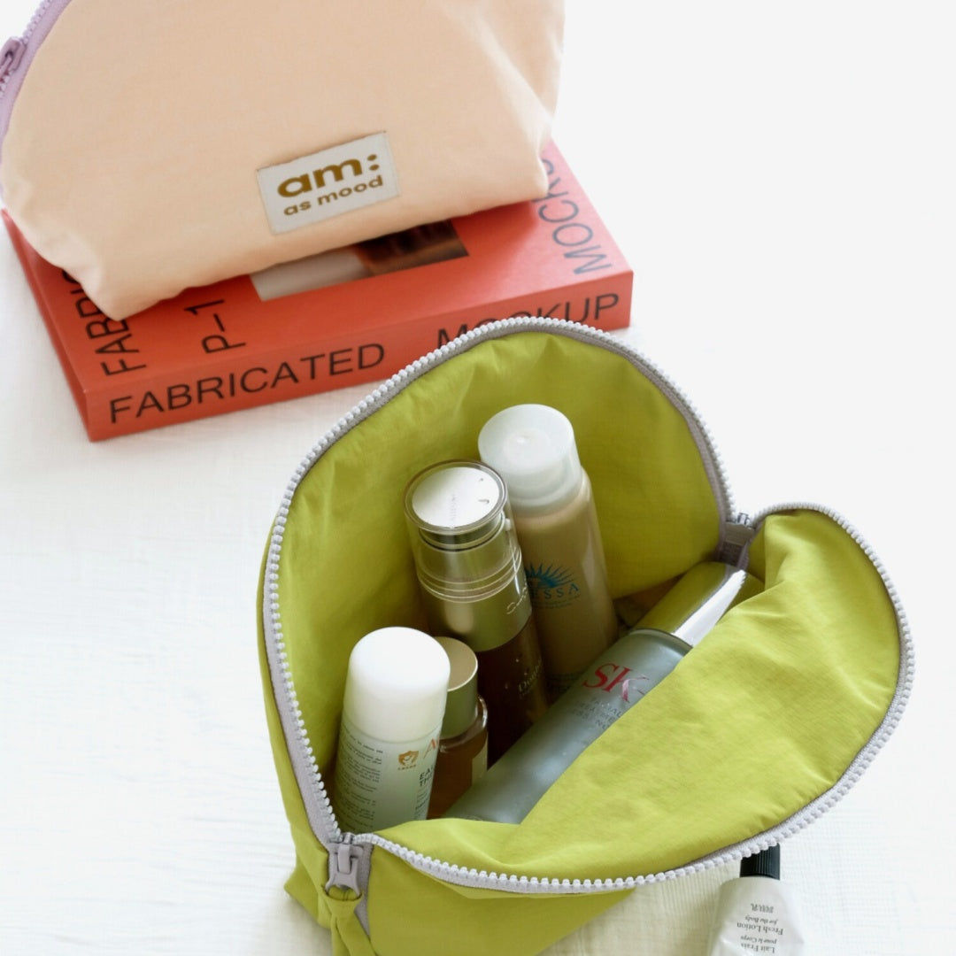 Large Capacity Travel Cosmetic Bag - Green