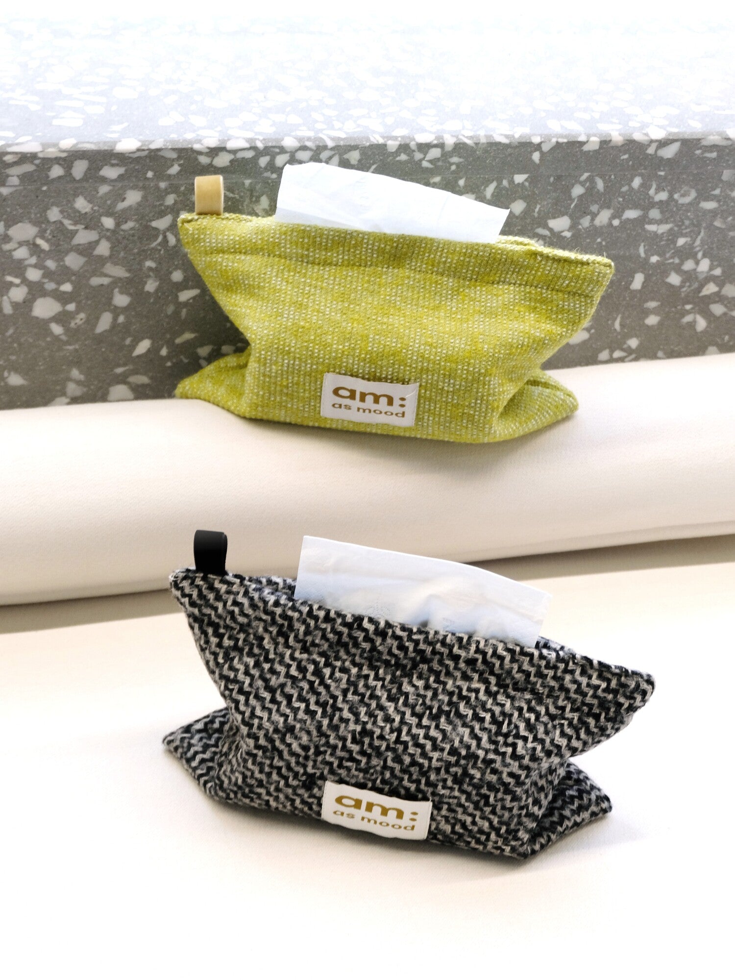 Modern Tissue Box Cover - Green