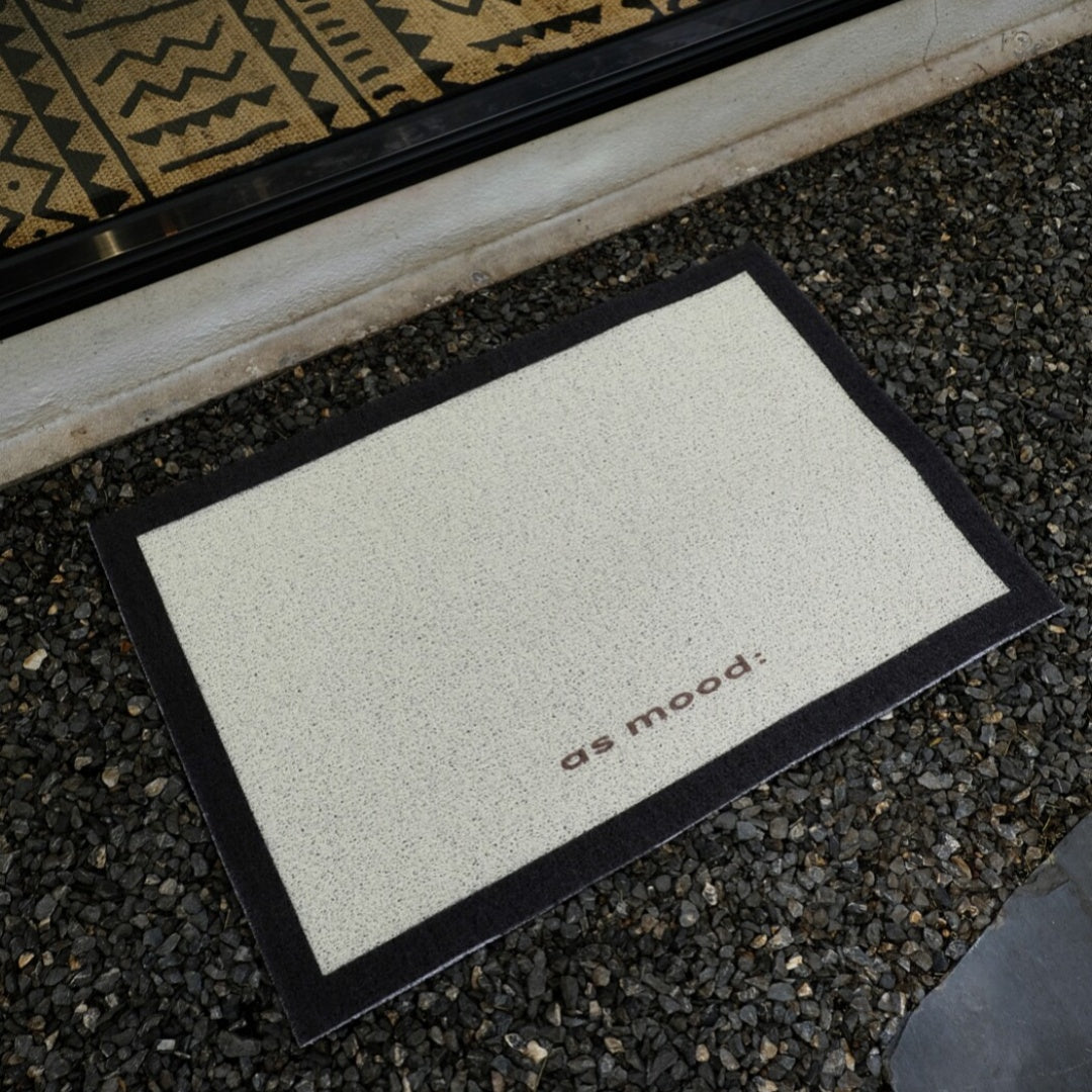 Retro Color Block PVC Coil Doormat