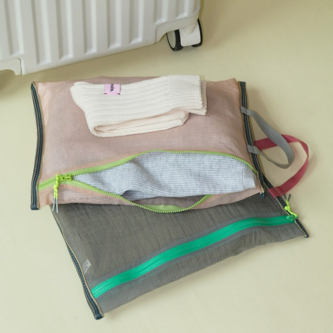 Lightweight Travel Organizer Bag - Gray