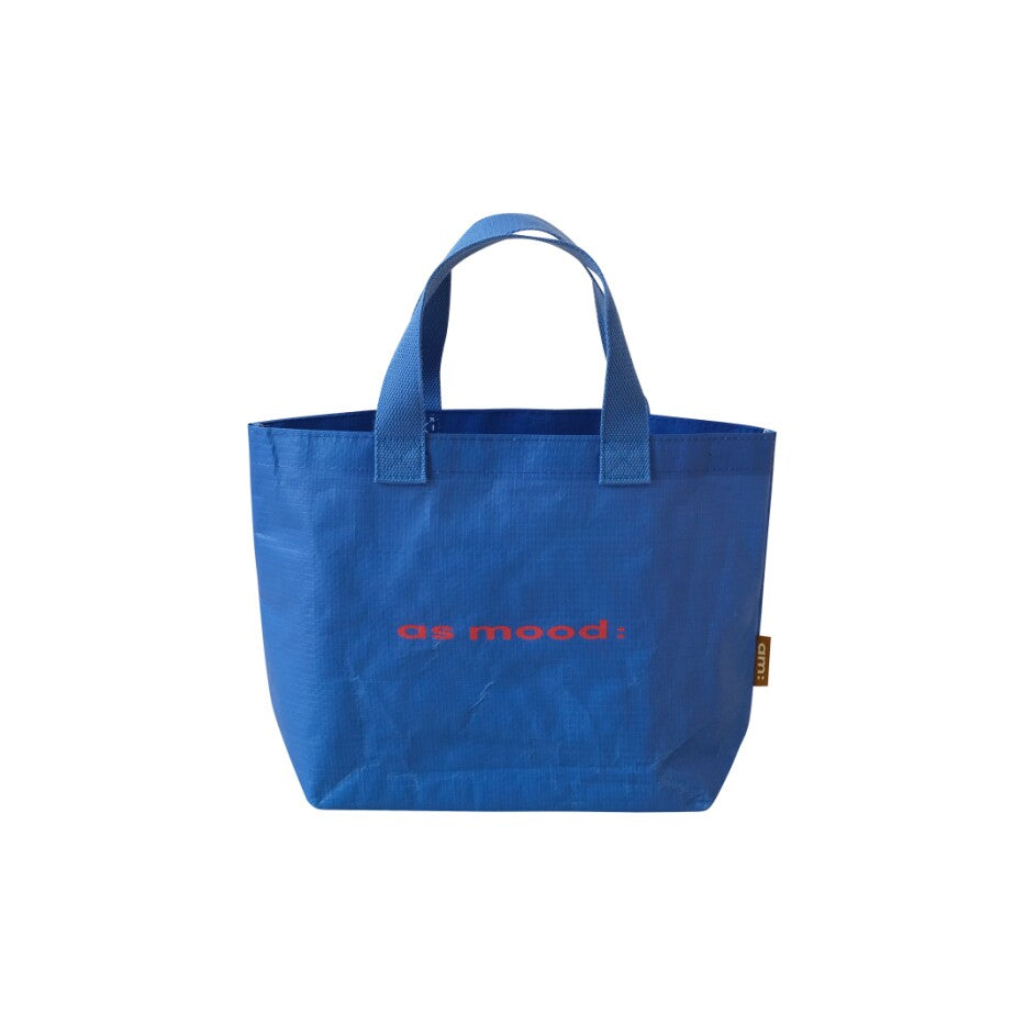 Colorful Waterproof Woven Tote Bag - Yellow