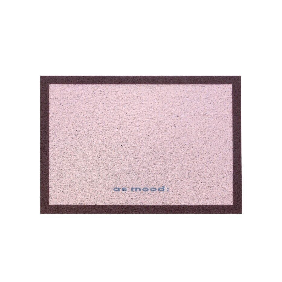 Retro Color Block PVC Coil Doormat