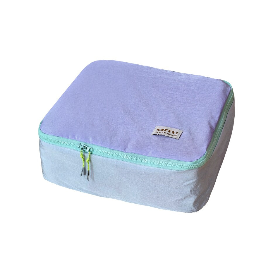 Color Block Travel Luggage Organizer Bags for Suitcases