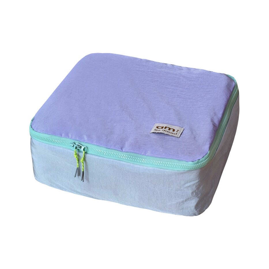 Color Block Travel Luggage Organizer Bags for Suitcases